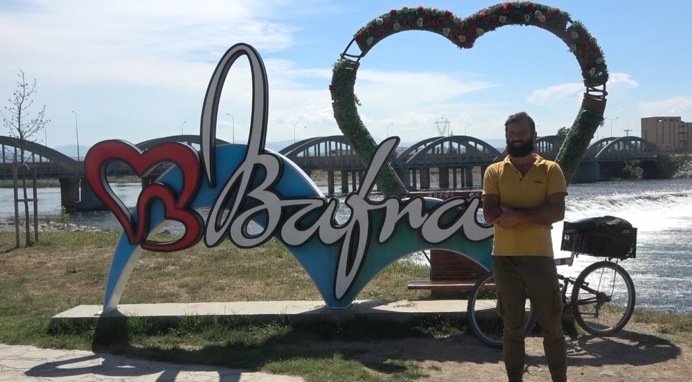 Bisiklet gezgini 7 yılda 126 bin kilometre yol kat ederek Türkiye’yi 9 kez turladı, 10. tura başladı