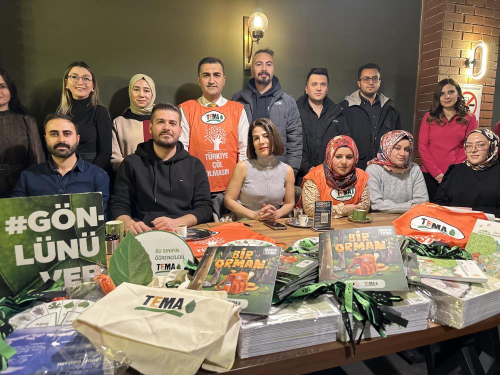 TEMA eğitim programları için materyal dağıtımı yapıldı