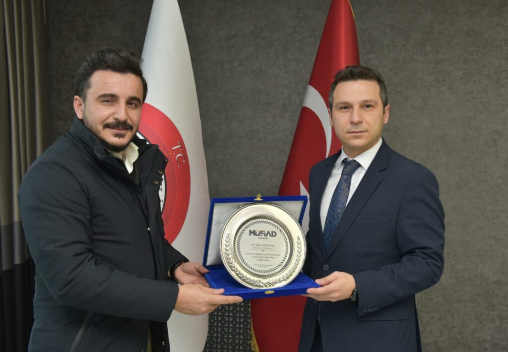 MÜSİAD İl Başkanı Adnan Öveç, Vali Yardımcısı Buğra Karadağ’ı Ziyaret Etti