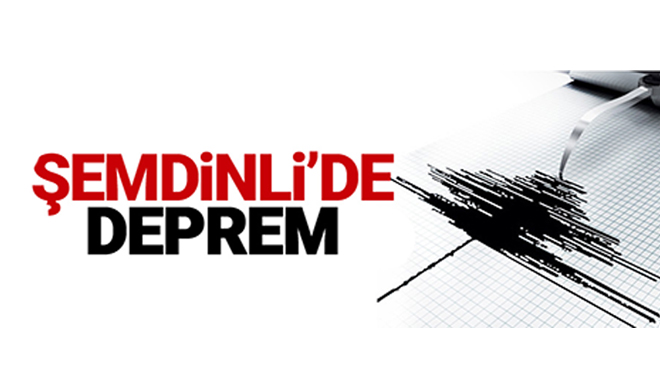 Şemdinli’de 3.5 büyüklüğünde deprem