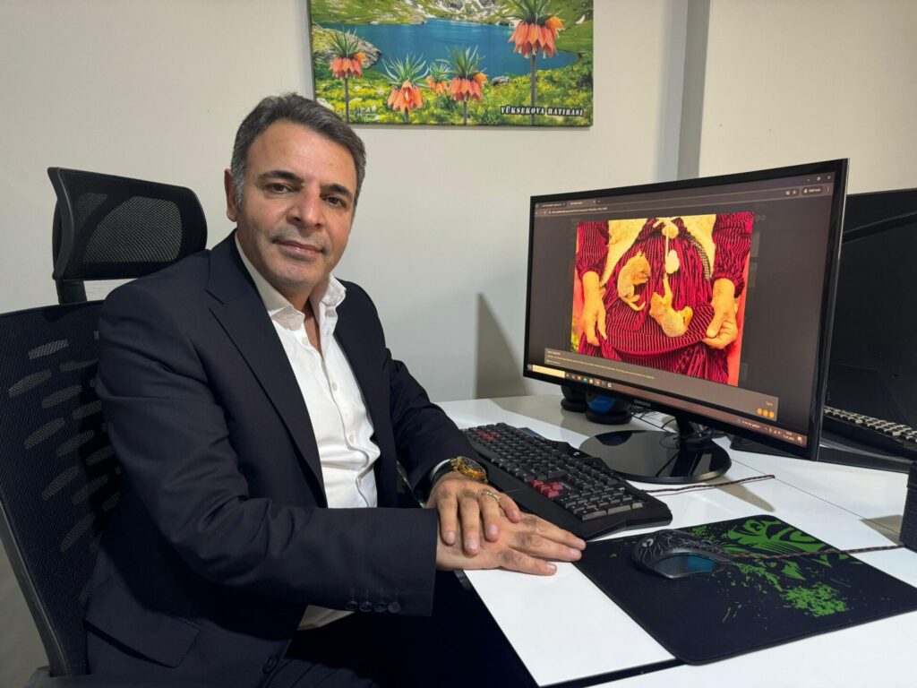 HGC Başkanı Yiğit, oyunu Hakkarili gazetecinin fotoğrafından yana kullandı