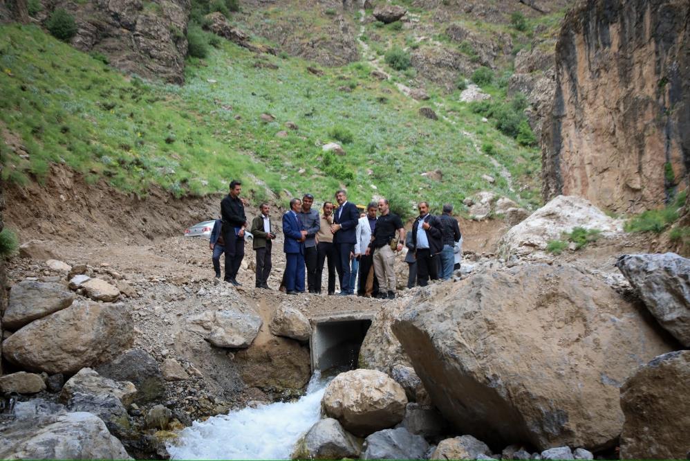 Vali Çelik’ten yayla yolunda inceleme