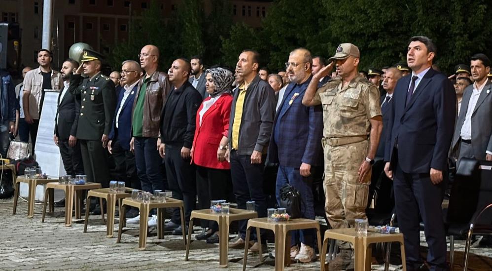 Yüksekova’da “15 Temmuz Demokrasi ve Milli Birlik Günü” programı