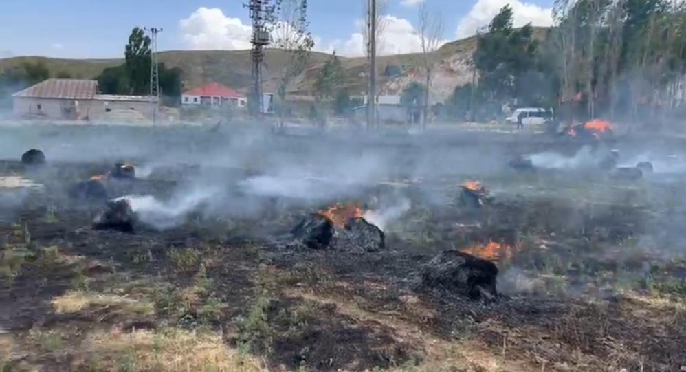 Hakkari’de yaklaşık bin 500 bağ ot kül oldu