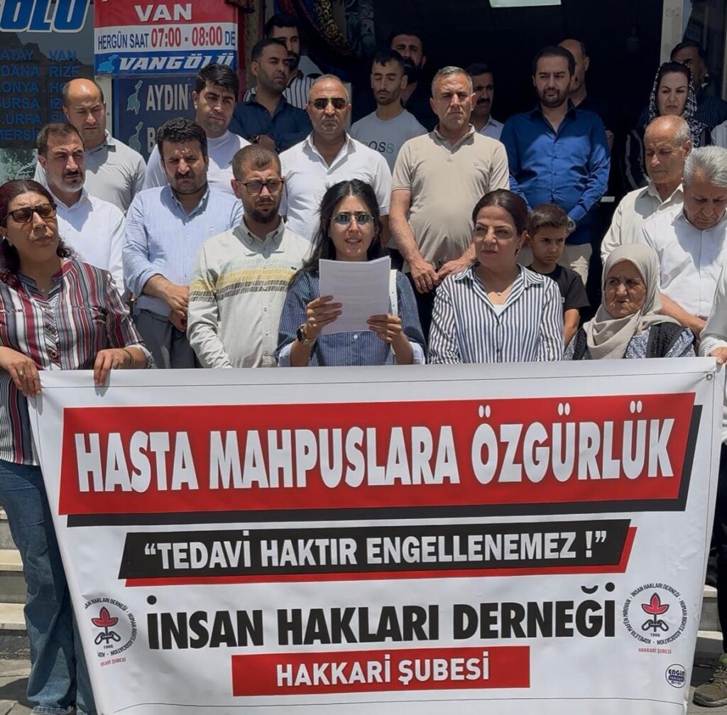 Şemdinli’de Hasta Mahpus İçin Tahliye Talebi: Uygar Arslan Serbest Bırakılsın