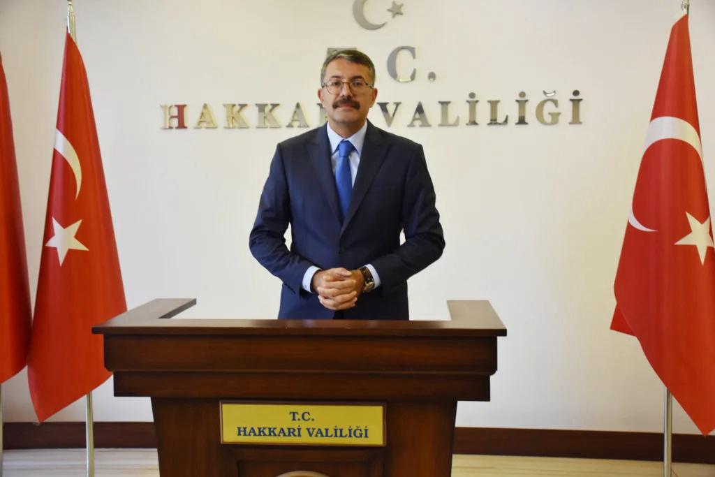 Hakkari Valisi Ali Çelik’ten 30 Ağustos Zafer Bayramı Mesajı