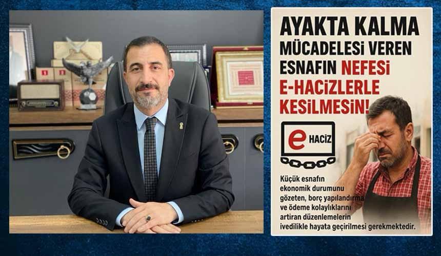 Başkan Tekin: “Ayakta Kalma Mücadelesi Veren Esnafın Nefesi E-Hacizlerle Kesilmesin!”