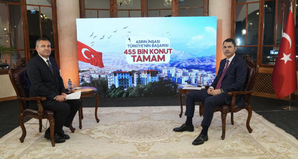 Bakan Kurum, tamamlanan asrın inşa seferberliğini Hatay’da anlattı