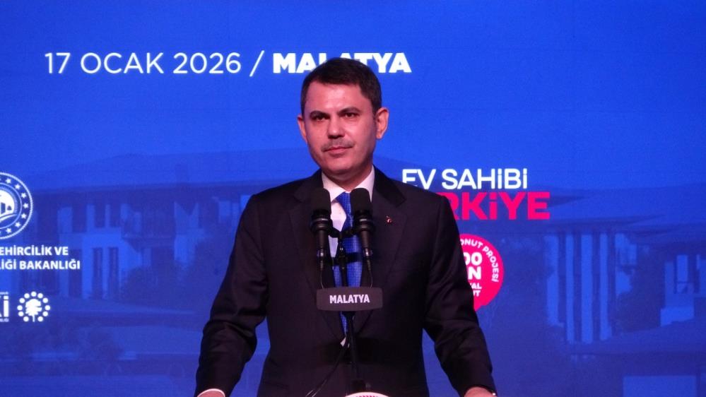 Bakan Kurum, 500 bin konut projesi için 19-25 Ocak haftasının kura takvimini açıkladı