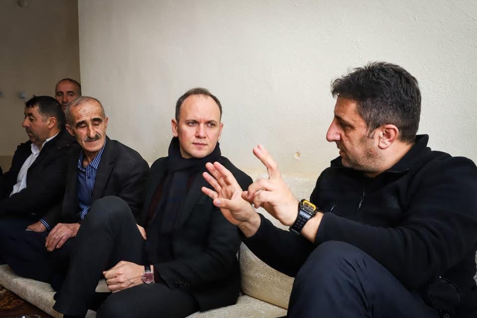 Üzümkıran Mezrası’nda Çığ Riskine Karşı Yerinde İnceleme