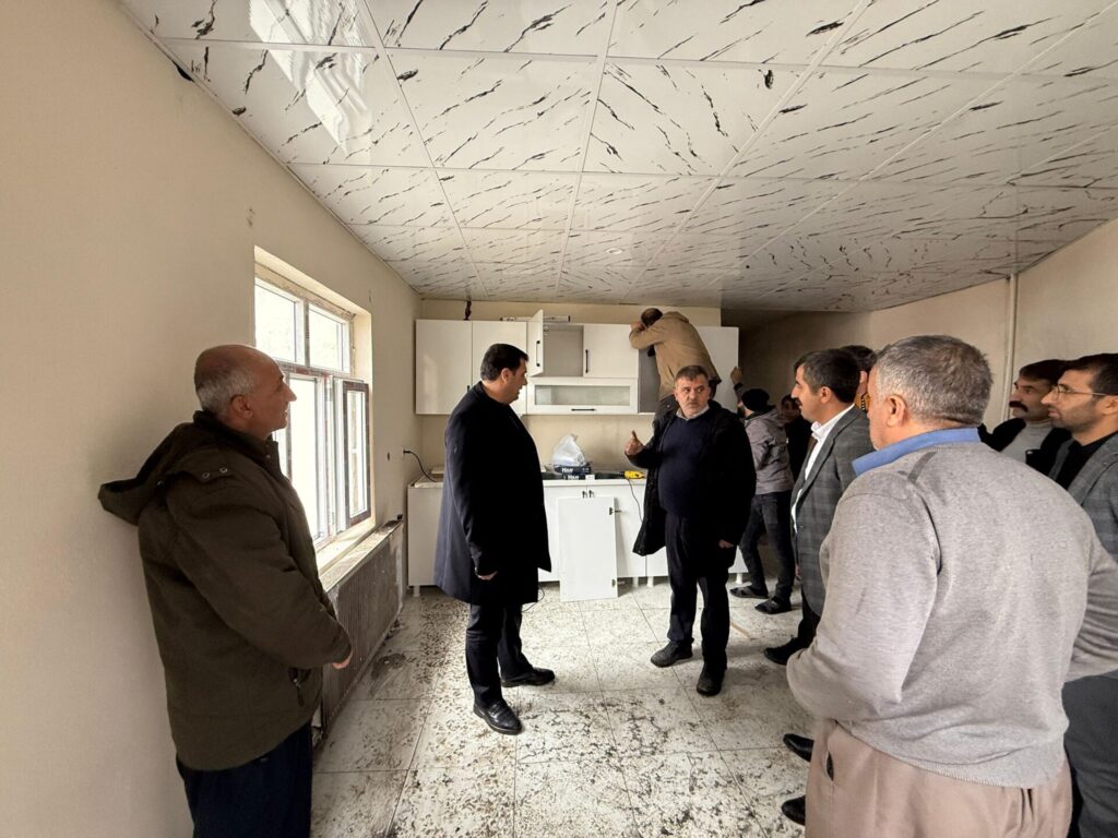 Şemdinli’de Yangın Sonrası Taziye Mutfağı Yeniden Hizmete Açıldı