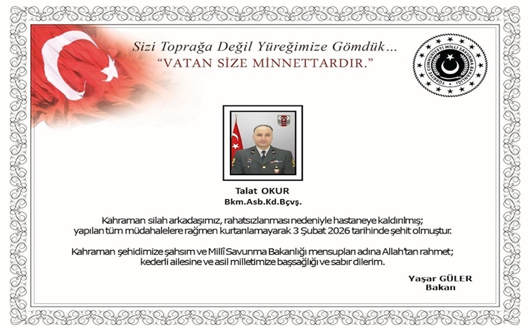 Şemdinli’de bir asker şehit oldu
