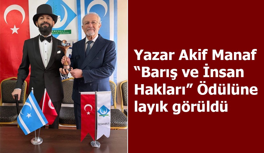 Akif Manaf: “Barış Ertelenemez Bir Zorunluluktur”