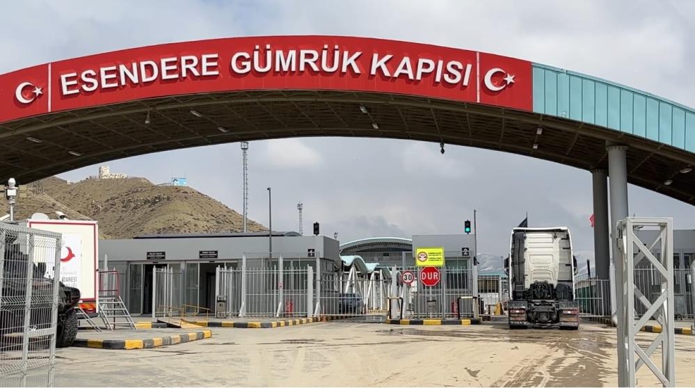 Esendere Sınır kapısı bu bayram sessizlik yaşıyor