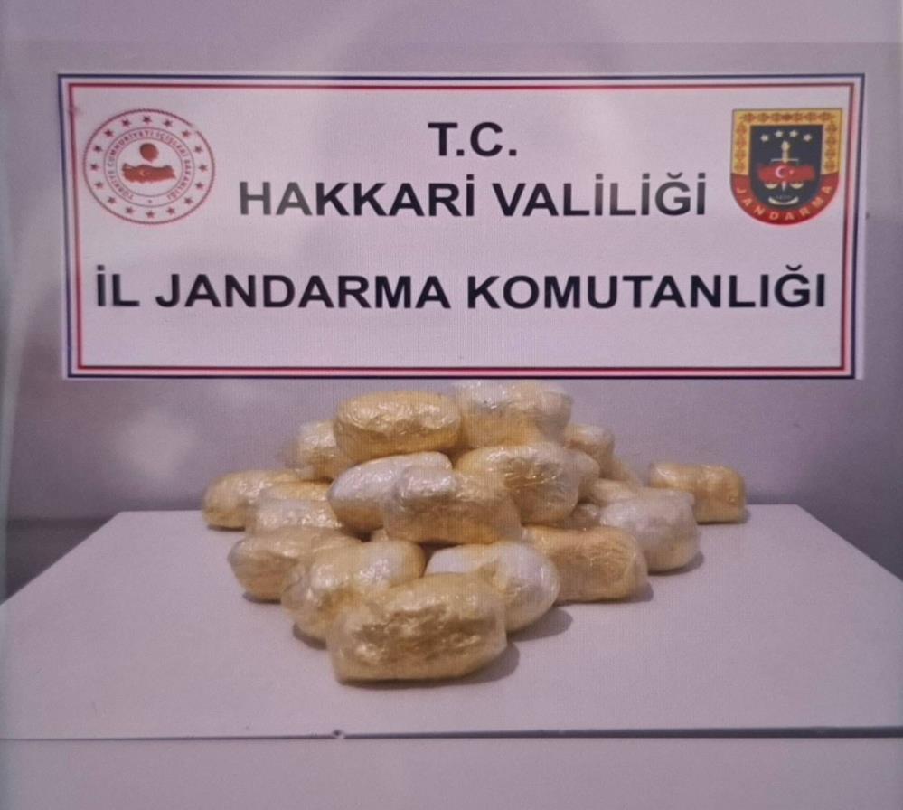 Hakkari’de tırda 15 kilo 263 gram metamfetamin ele geçirildi