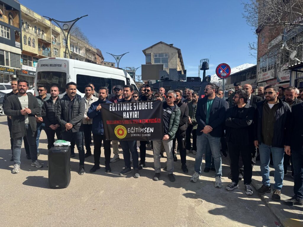 EĞİTİM-SEN ŞEMDİNLİ: “EĞİTİMDE ŞİDDET KADER DEĞİLDİR”