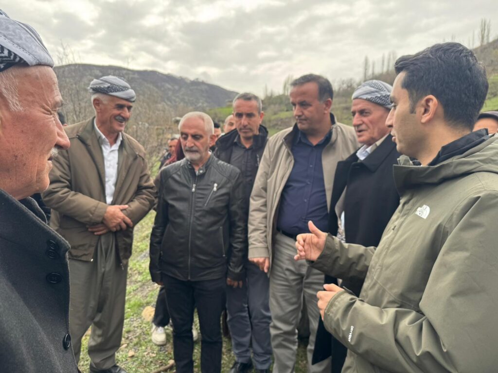 Milletvekili Parlak Şemdinli’de Arama Çalışmalarını İzledi