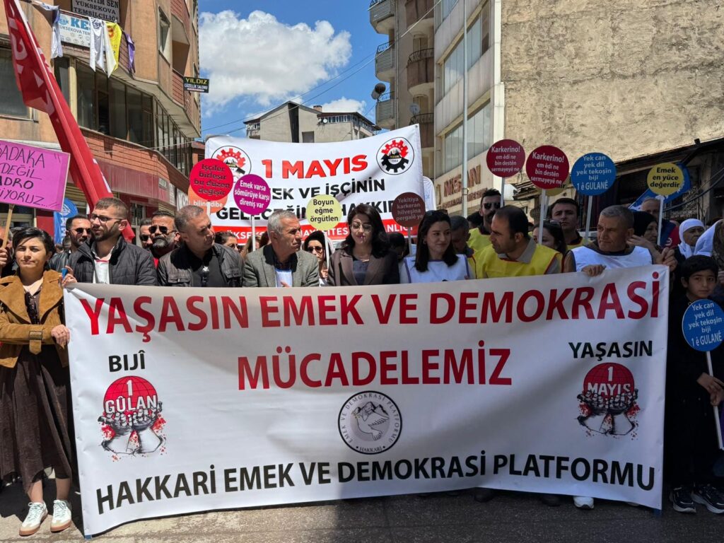 Yüksekova’da 1 Mayıs’ta “Birleşeceğiz” Mesajı