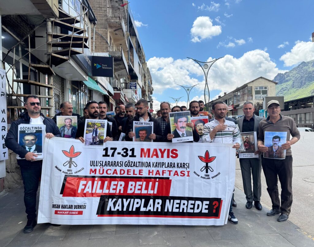 İHD’den Kayıplar Haftası Açıklaması: “Hakikat ve Adalet İstiyoruz”
