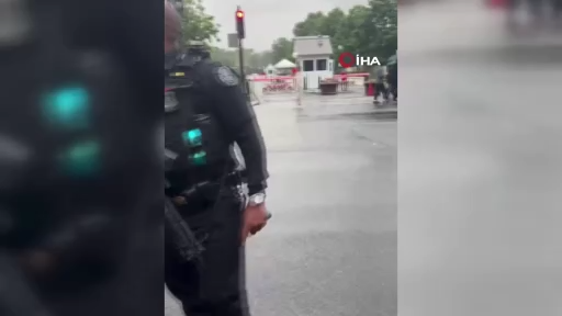 Beyaz saray çevresinde silah sesleri: 1 kişiyi yaralayan saldırgan öldürüldü