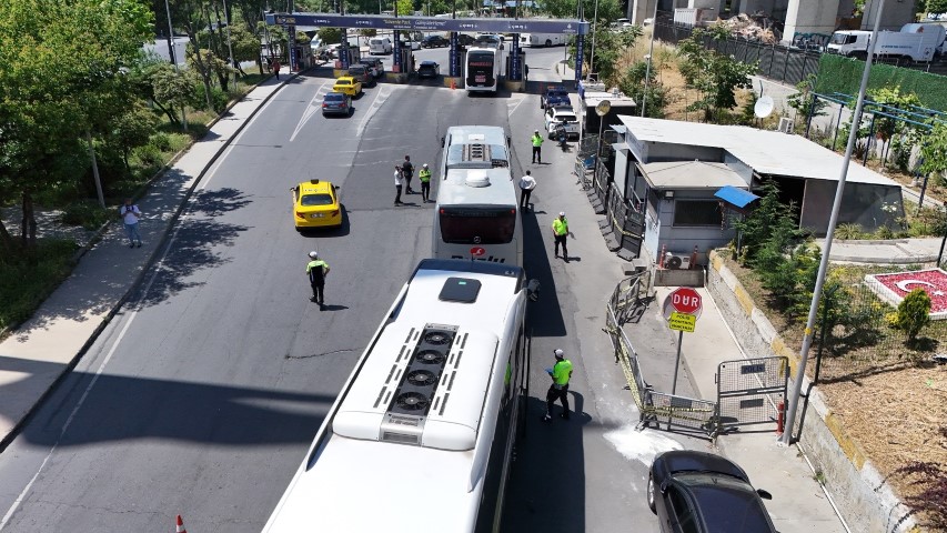 Bayram öncesi 15 Temmuz Demokrasi Otogarı’nda sıkı denetim