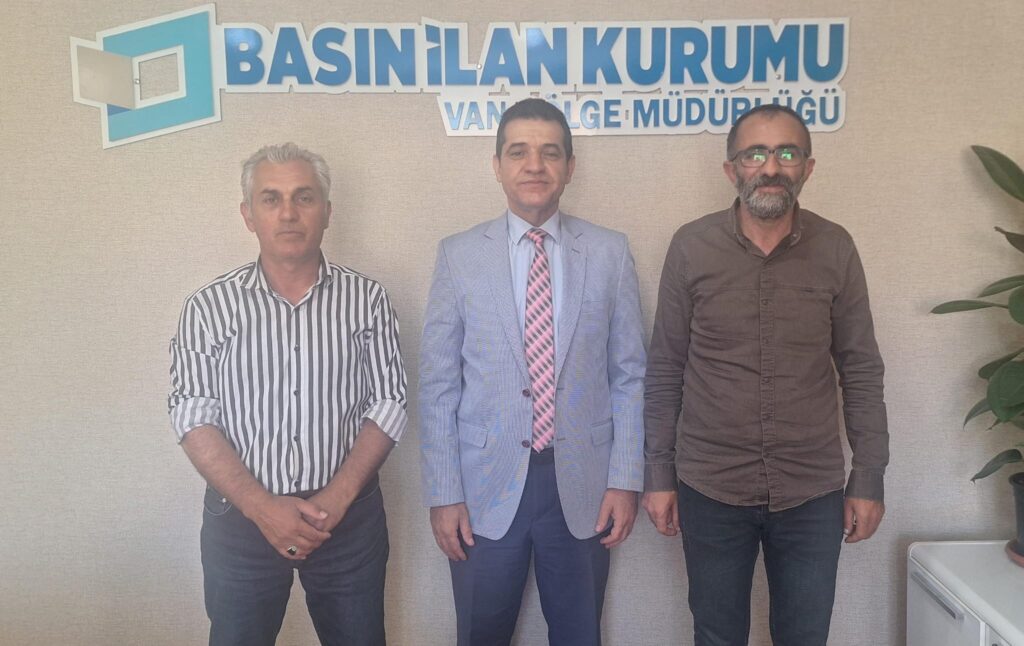 Vangölü Gazeteciler Cemiyeti’nden BİK Van Bölge Müdürü Tokgöz’e Hayırlı Olsun Ziyareti…