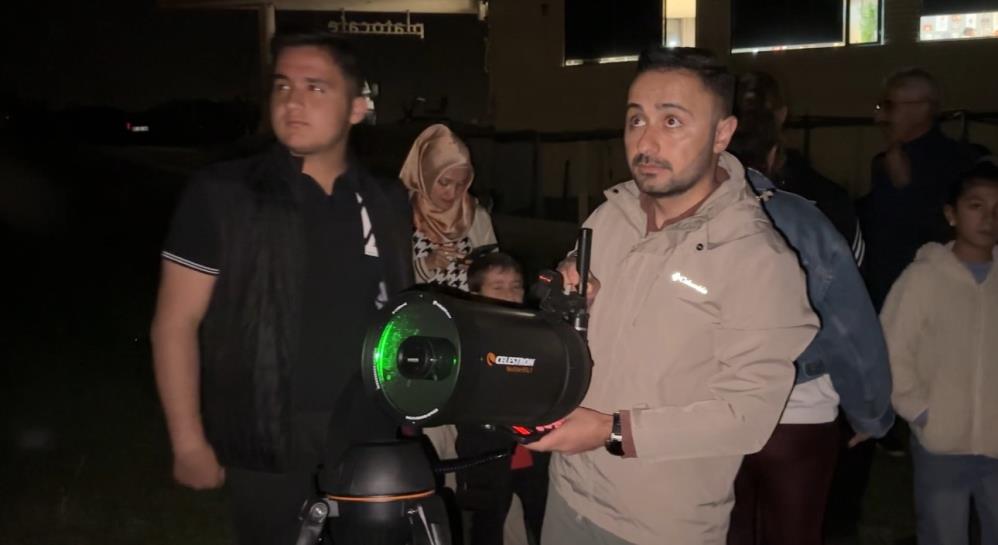 Yüksekovalılardan gökyüzü gözlem etkinliğine yoğun ilgi