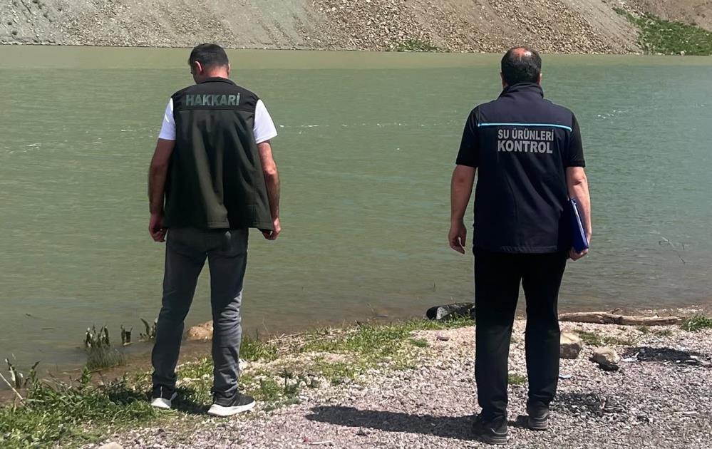 Yüksekova’da su ürünleri denetimleri sürüyor
