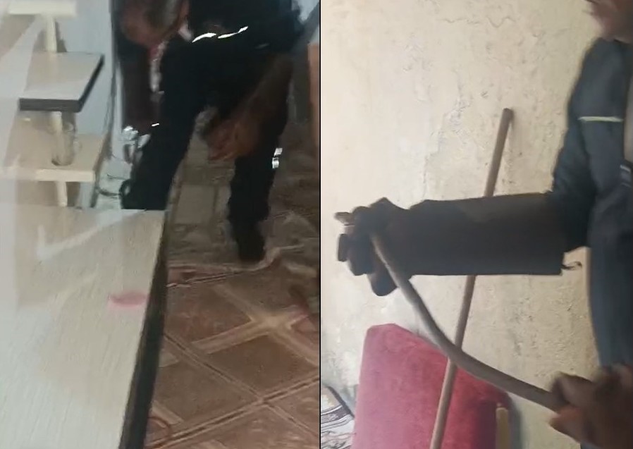 Hakkari’de eve giren yılan paniğe neden oldu