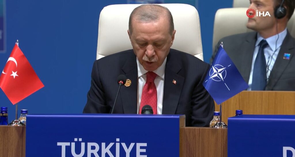 Cumhurbaşkanı Erdoğan, tarihi NATO Zirvesi’nde konuştu