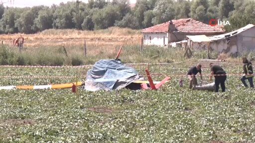 Başkentte eğitim helikopteri düştü: “2 yaralı”