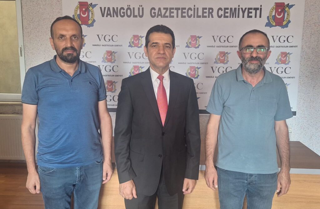 BİK Van Bölge Müdürü Tokgöz’den Vangölü Gazeteciler Cemiyeti’ne İade-i Ziyaret