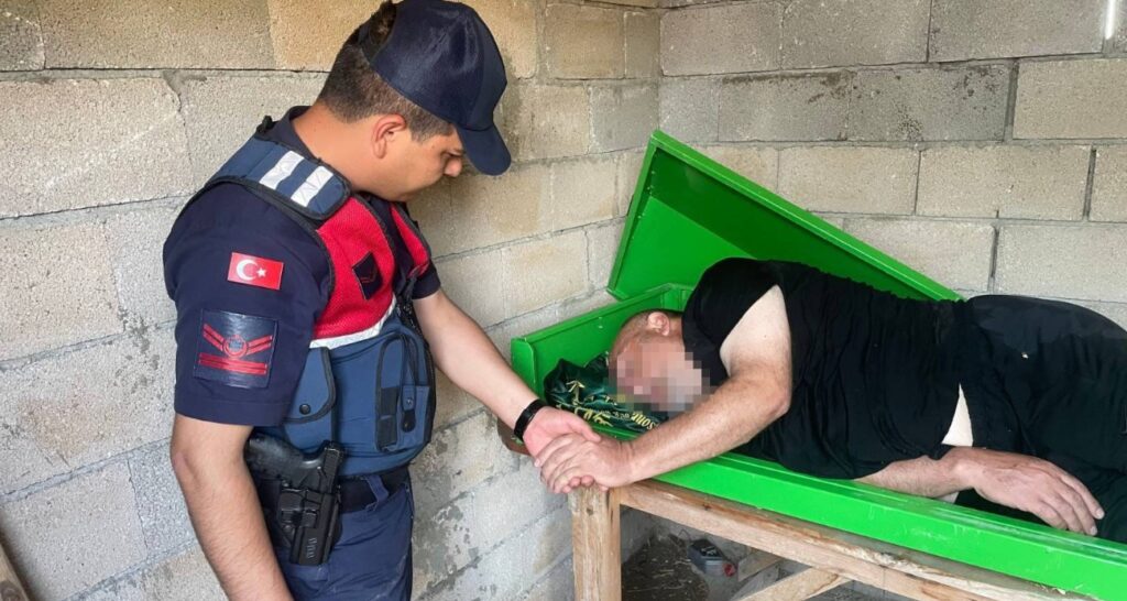 Kayıp vatandaş tabutun içinde bulundu