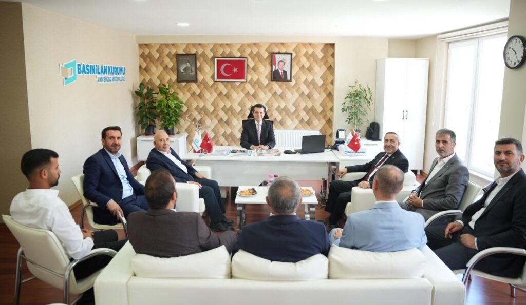 AK Parti Heyetinden BİK Van Bölge Müdürlüğüne Nezaket Ziyareti