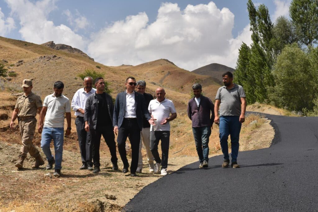 Geçitli Köyü’nde 10 Kilometrelik Yol BSK Asfaltla Kaplanıyor