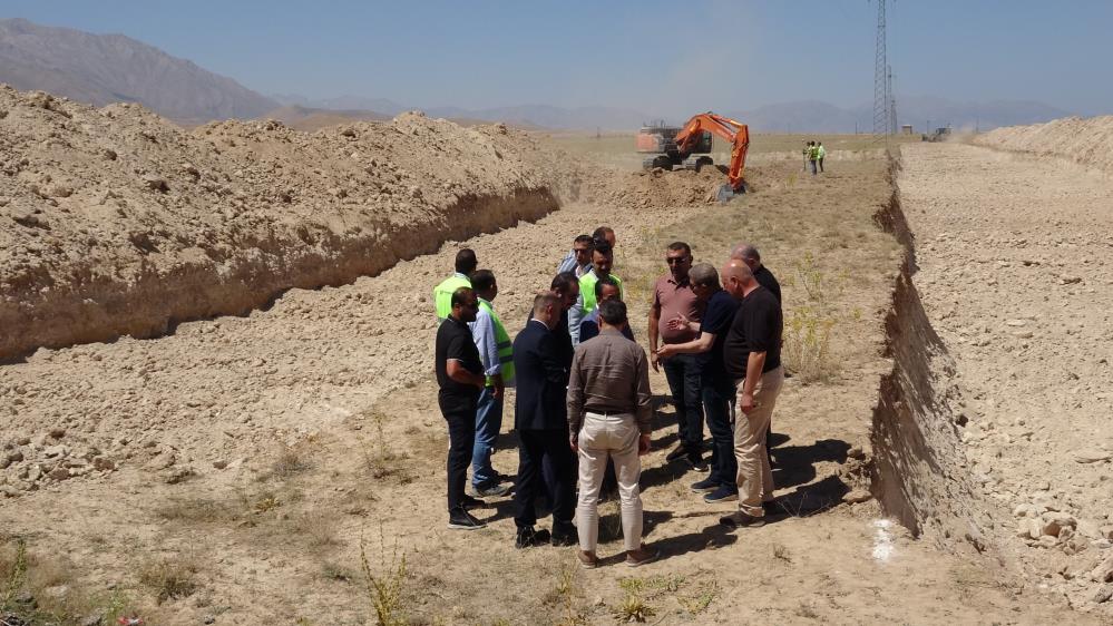 Van’da 4 milyon metrekarelik Besi OSB’de altyapı çalışması başladı