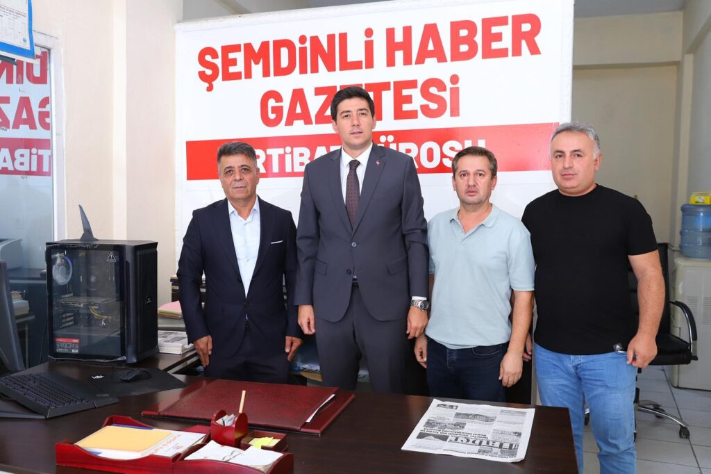 Kaymakam Erdoğan’dan Gazetemize Ziyaret
