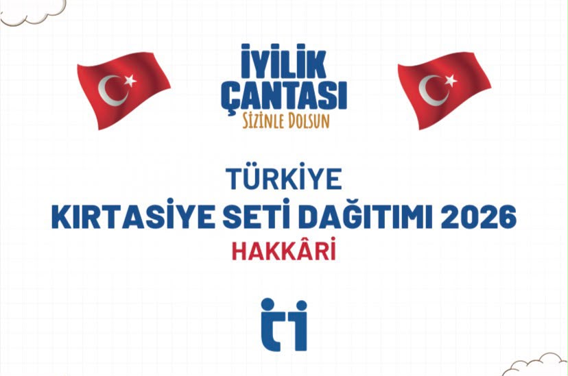 Şemdinli’de 90 yetim öğrencinin okul heyecanına ortak oldular