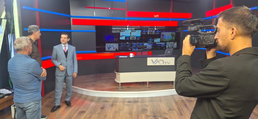 BİK VAN BÖLGE MÜDÜRÜ KENAN TOKGÖZ’DEN VAN TV’YE ZİYARET…