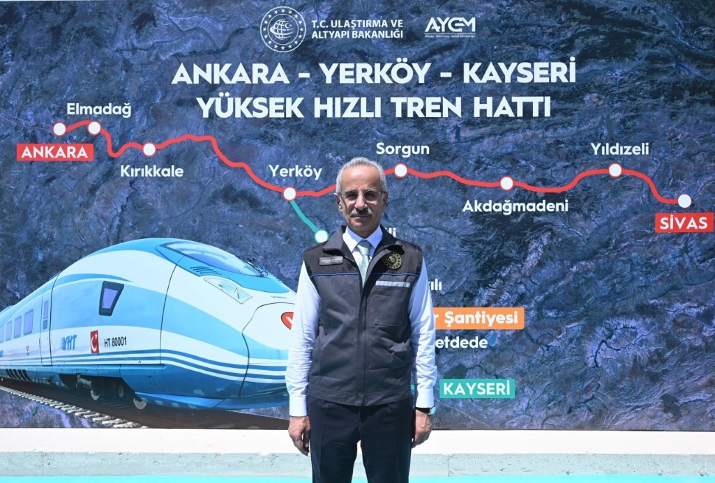 Ankara-Kayseri arası 1 saat 45 dakikaya düşecek
