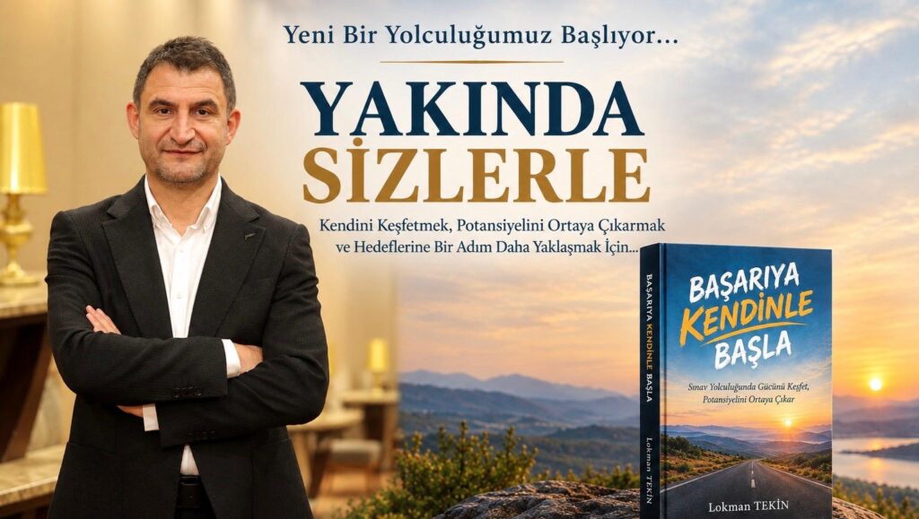 Eğitimci-Yazar Lokman Tekin’den Yeni Kitap: “Başarıya Kendinle Başla”